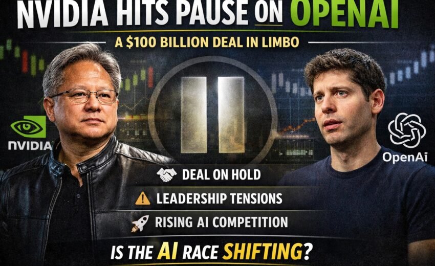 NVIDIA just hit pause on OpenAI — and that’s a signal the AI market shouldn’t ignore.